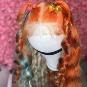 5x5 Transparent Lace Wig 24inch  (Custom Dyed)